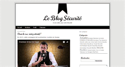 Desktop Screenshot of leblogsecurite.com